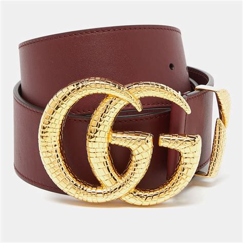 gucci feline-buckle web belt|gucci marmont belt reserved.